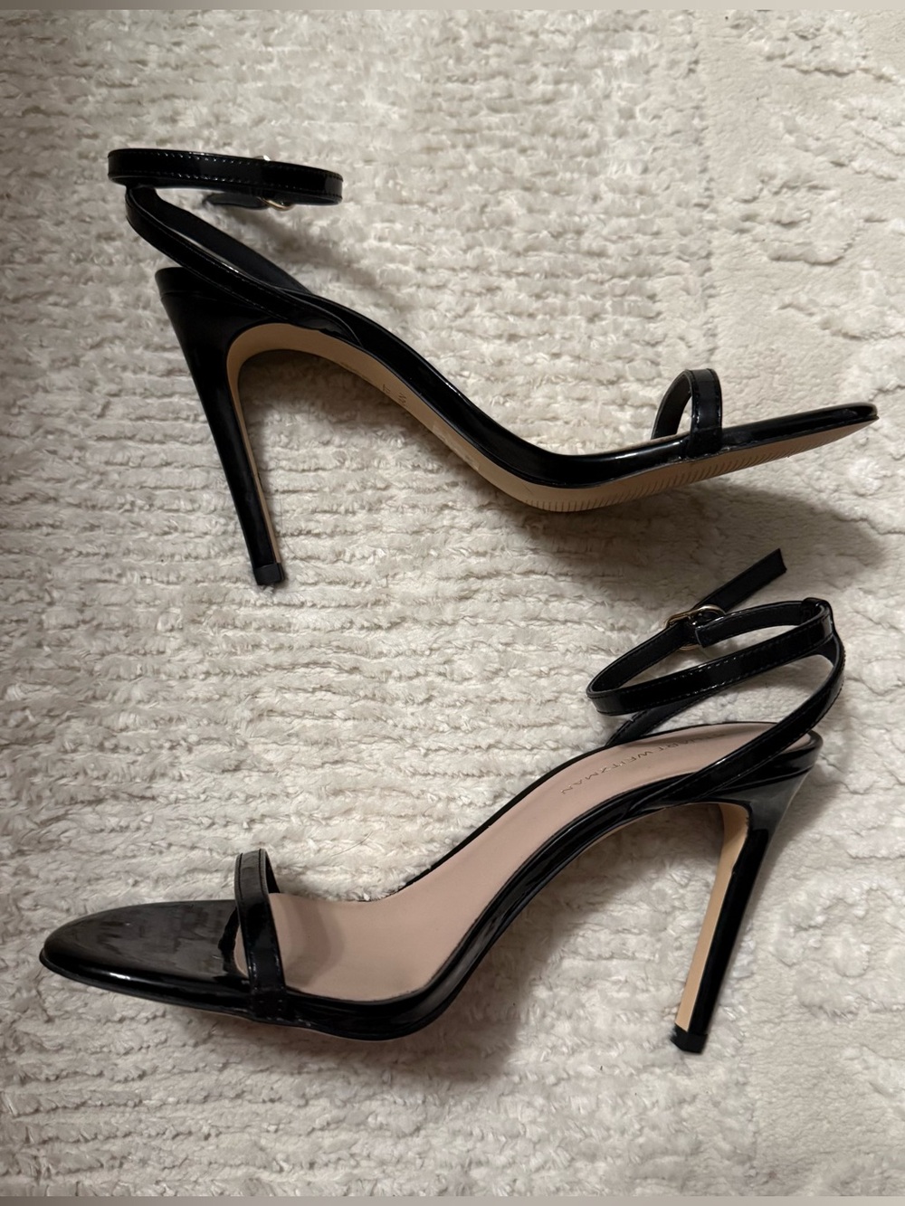 Stuart Weitzman Patent Leather Black Heels - Picture 4 of 6